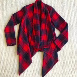 Hers & Mine Plaid Coat Small